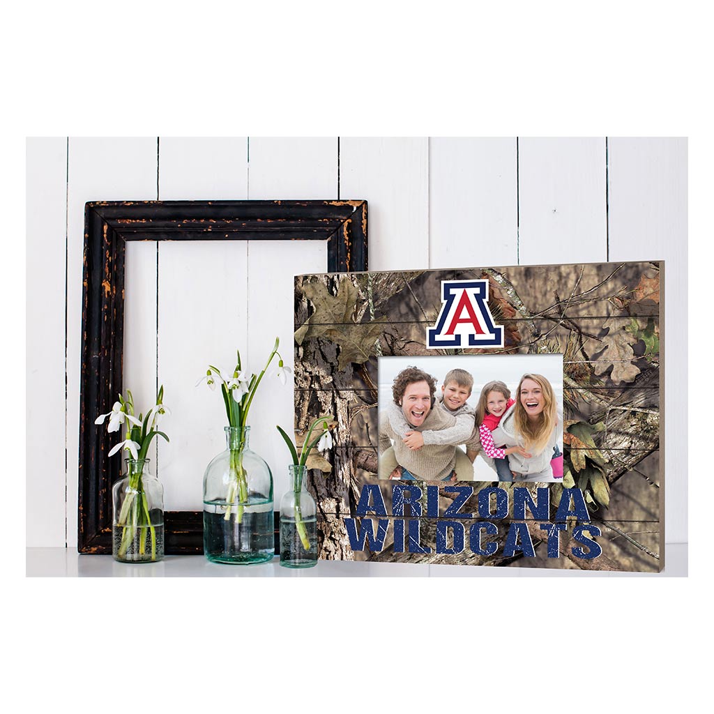 Mossy Oak Slat Frame With Logo Arizona Wildcats