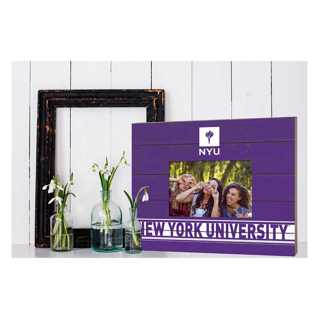 Team Spirit Color Scholastic Frame New York University Violets