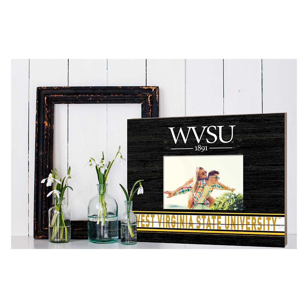 Team Spirit Color Scholastic Frame West Virginia State Yellow Jackets