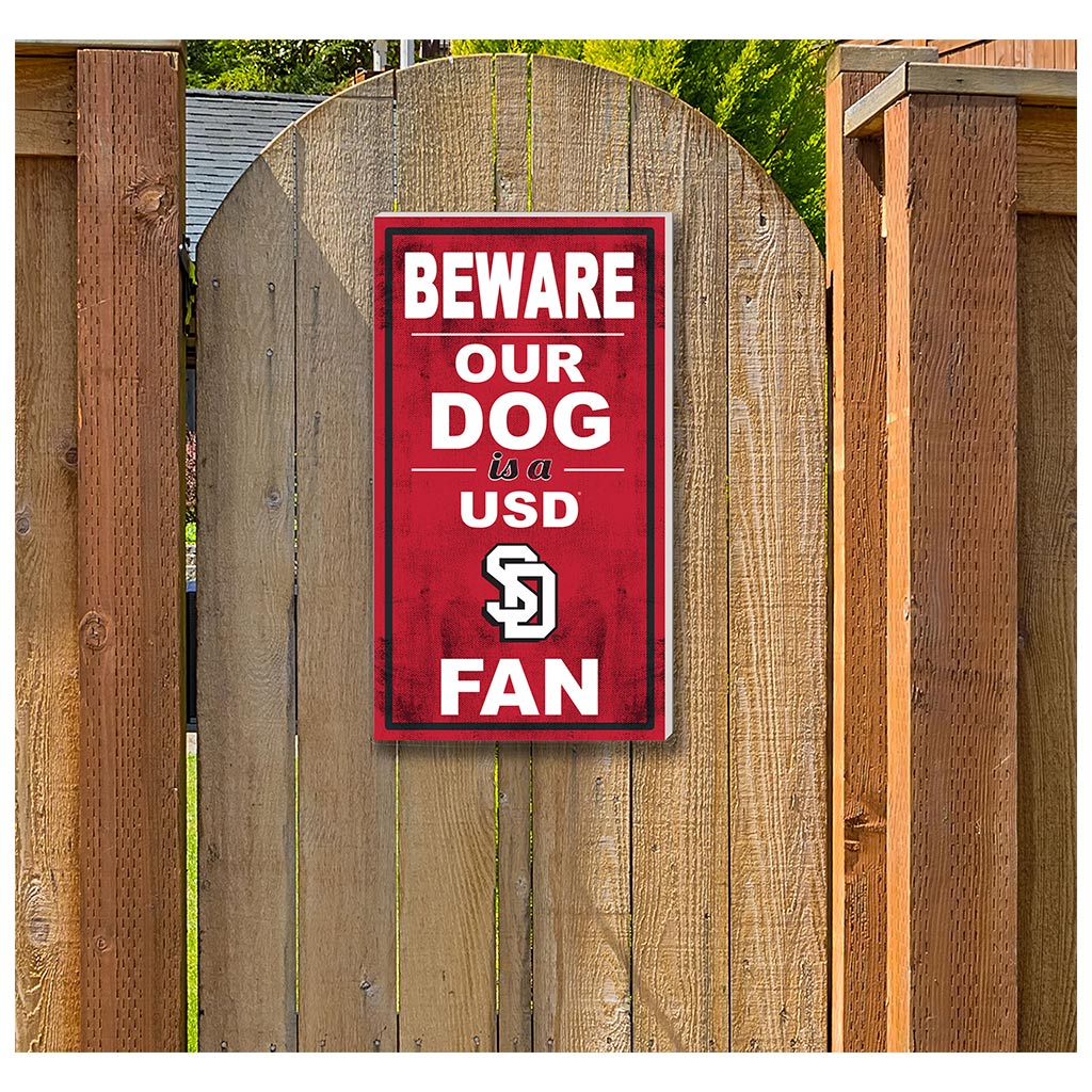 11x20 Indoor Outdoor Sign BEWARE of Dog South Dakota Coyotes
