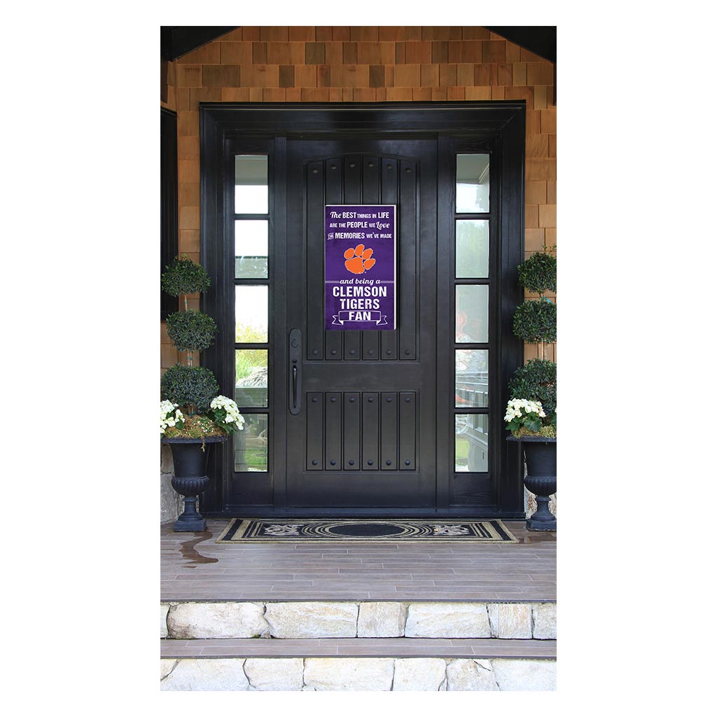 11x20 Indoor Outdoor Sign The Best Things Clemson Tigers