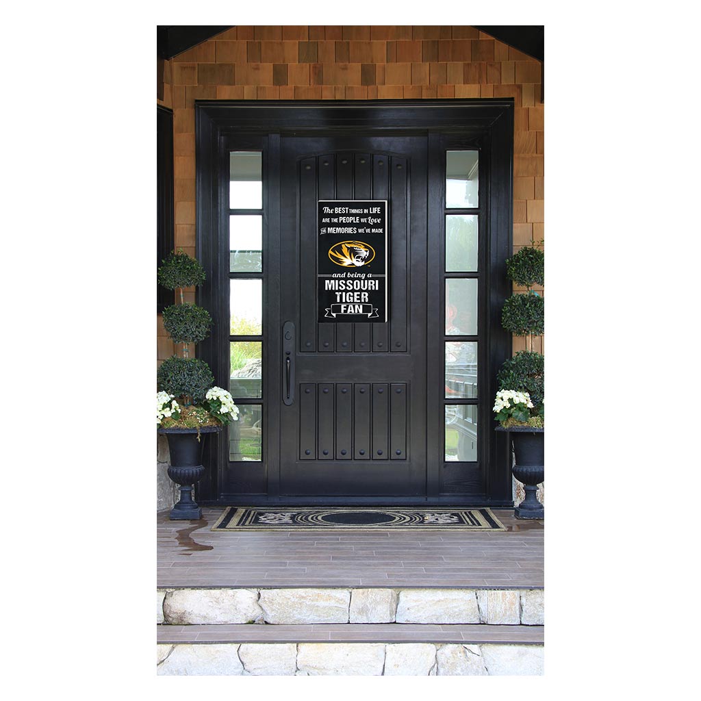 11x20 Indoor Outdoor Sign The Best Things Missouri Tigers