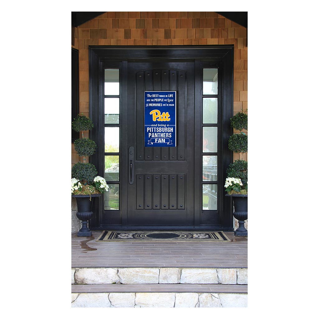 11x20 Indoor Outdoor Sign The Best Things Pittsburgh Panthers