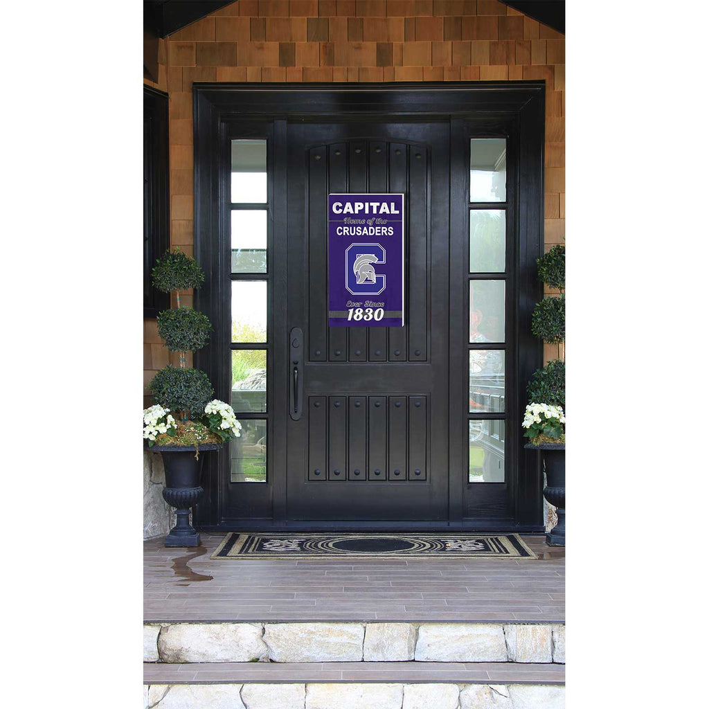 11x20 Indoor Outdoor Sign Home of the Capital University Crusaders