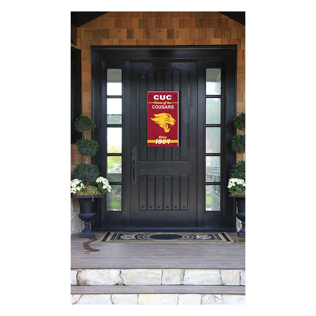 11x20 Indoor Outdoor Sign Home of the Concordia University - Chicago Cougars