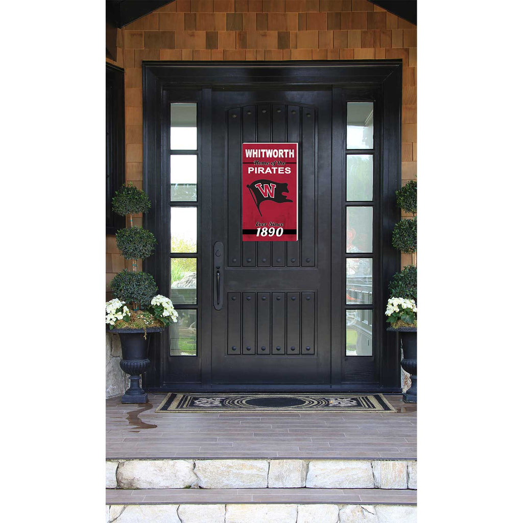 11x20 Indoor Outdoor Sign Home of the Whitworth University Pirates
