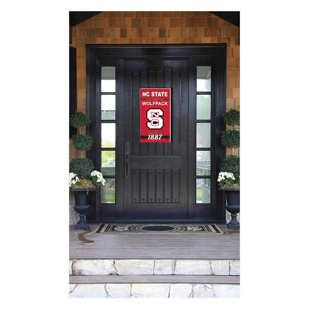 11x20 Indoor Outdoor Sign Home of the North Carolina State Wolfpack