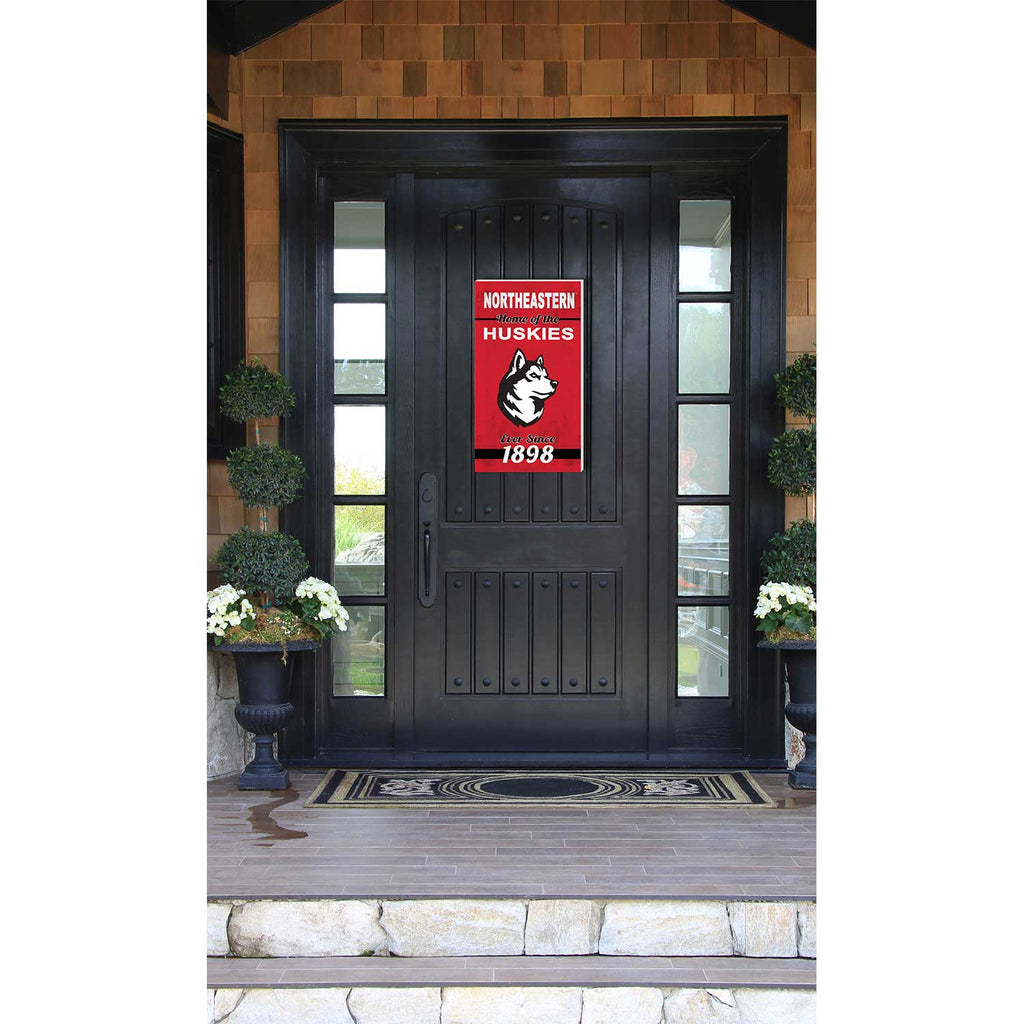 11x20 Indoor Outdoor Sign Home of the Northeastern Huskies