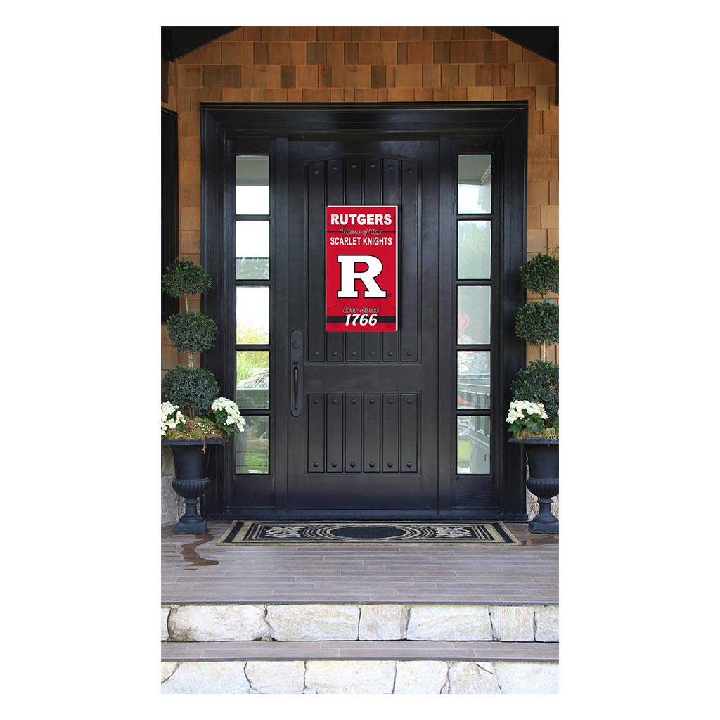 11x20 Indoor Outdoor Sign Home of the Rutgers Scarlet Knights