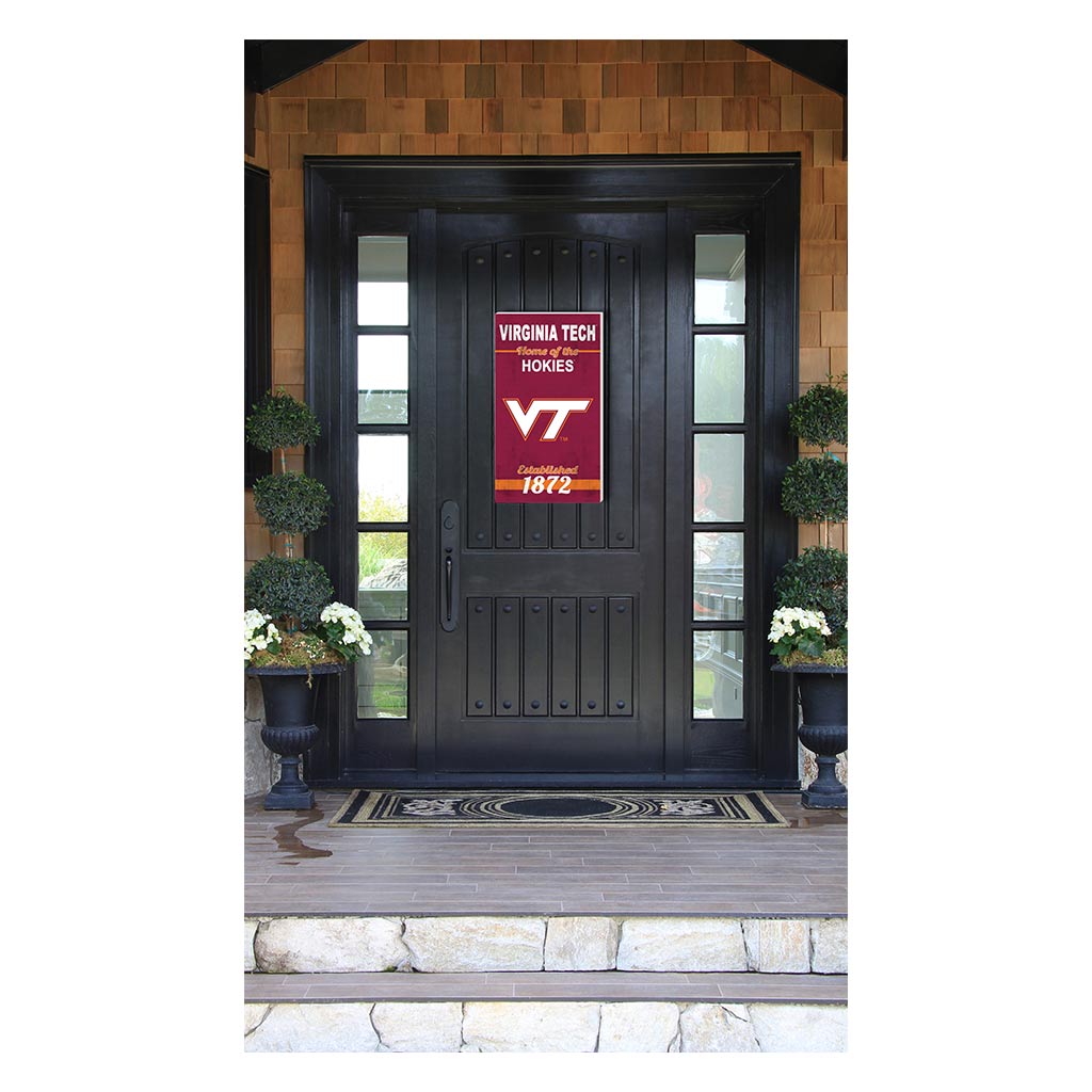 11x20 Indoor Outdoor Sign Home of the Virginia Tech Hokies