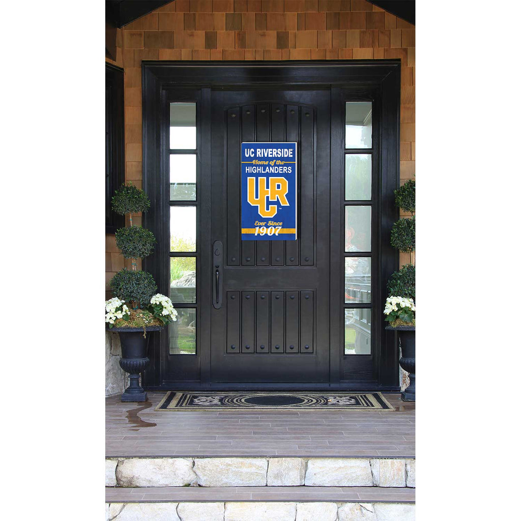 11x20 Indoor Outdoor Sign Home of the UC Riverside Highlanders