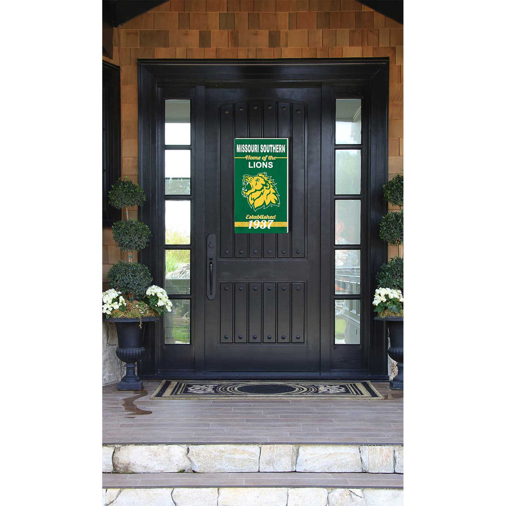 11x20 Indoor Outdoor Sign Home of the Missouri Southern State University Lions
