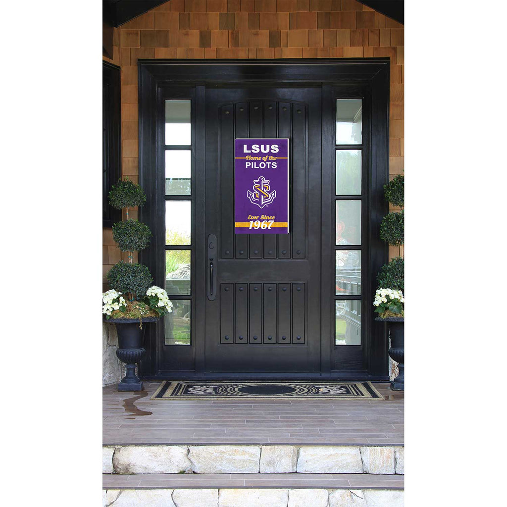 11x20 Indoor Outdoor Sign Home of the Louisiana State University at Shreveport Pilots