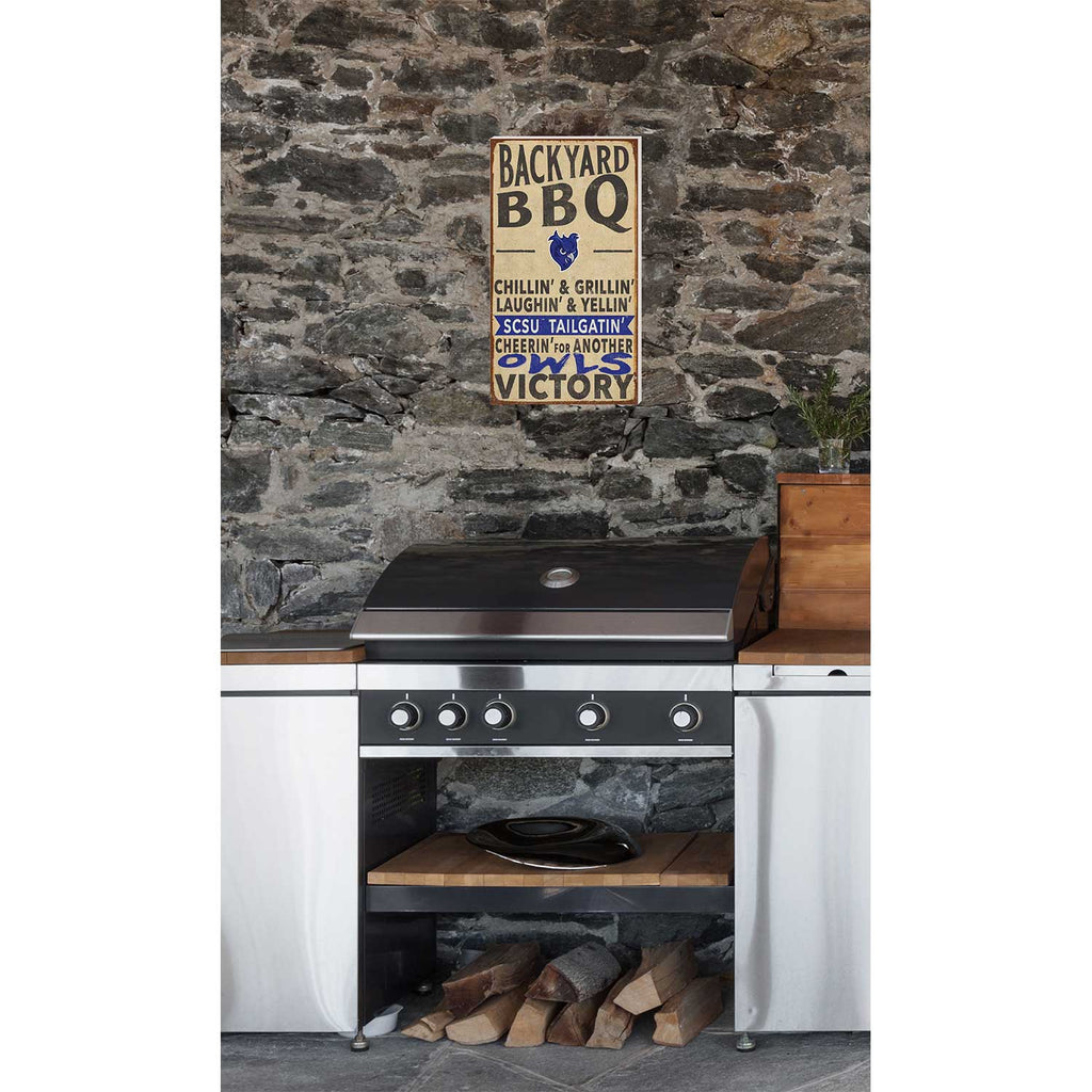 11x20 Indoor Outdoor BBQ Sign Southern Connecticut State Owls