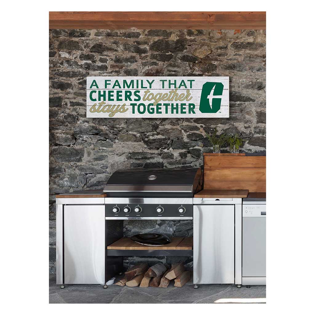 35x10 Indoor Outdoor Sign A Family That Cheers North Carolina (Charlotte) 49ers