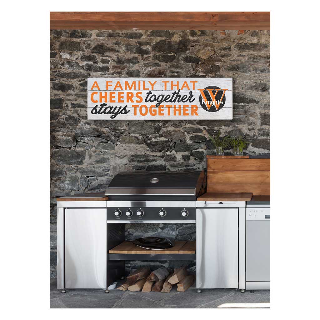 35x10 Indoor Outdoor Sign A Family That Cheers Wartburg College Knights