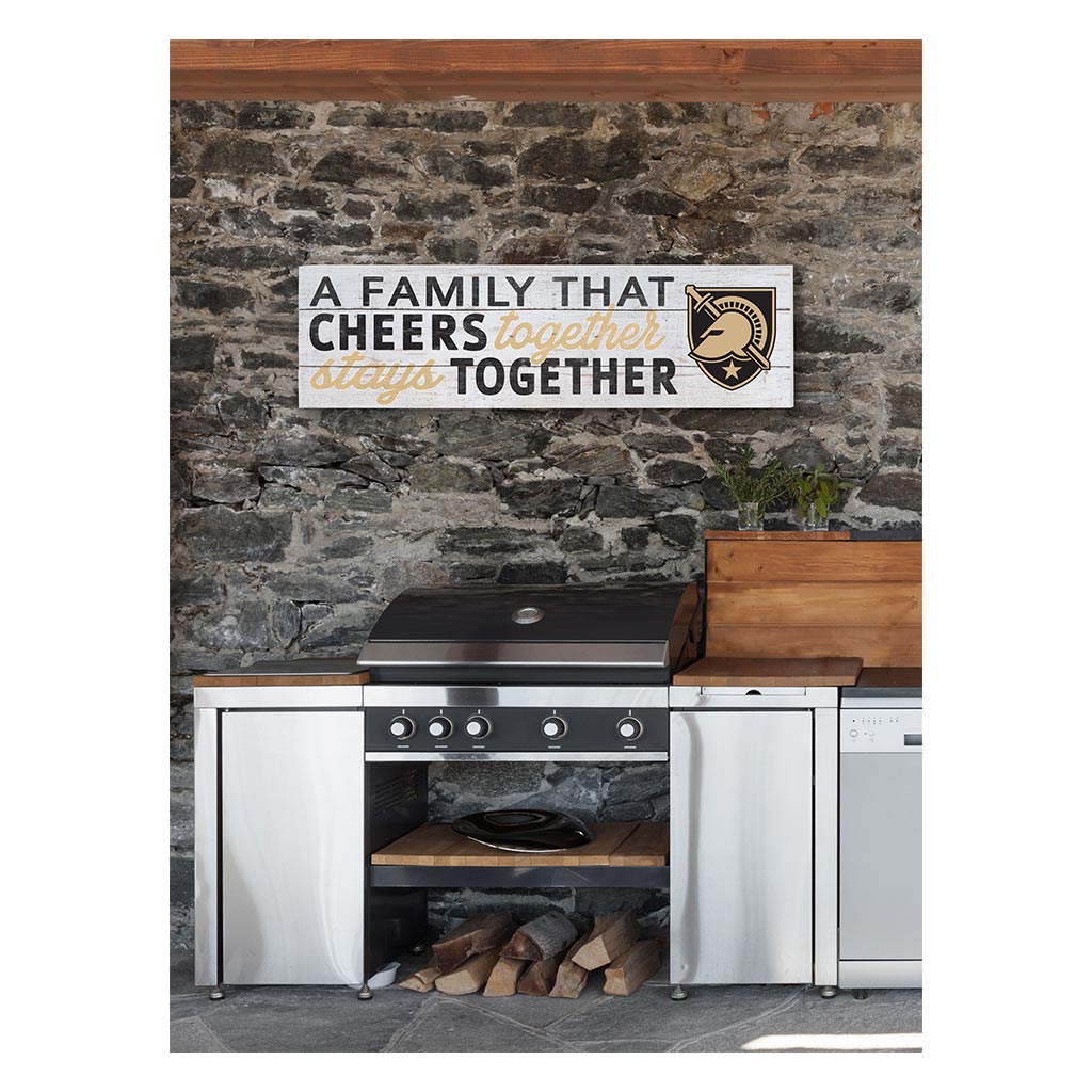 35x10 Indoor Outdoor Sign A Family That Cheers West Point Black Knights