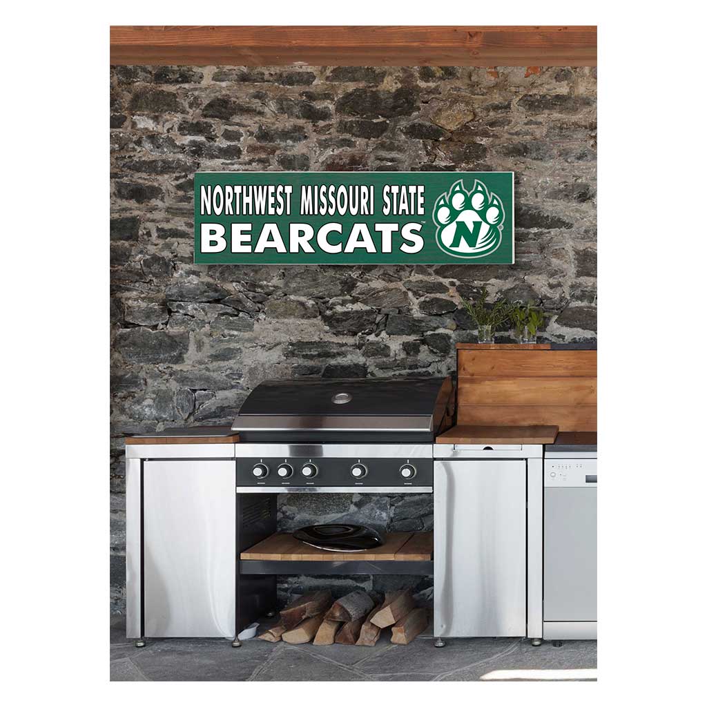 35x10 Indoor Outdoor Sign Colored Logo Northwest Missouri State University Bearcats