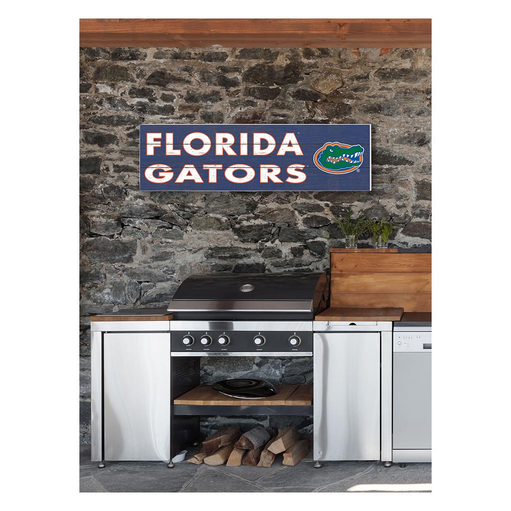 35x10 Indoor Outdoor Sign Colored Logo Florida Gators