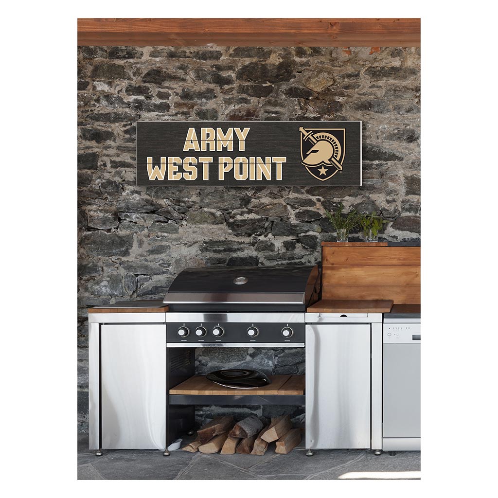 35x10 Indoor Outdoor Sign Colored Logo West Point Black Knights