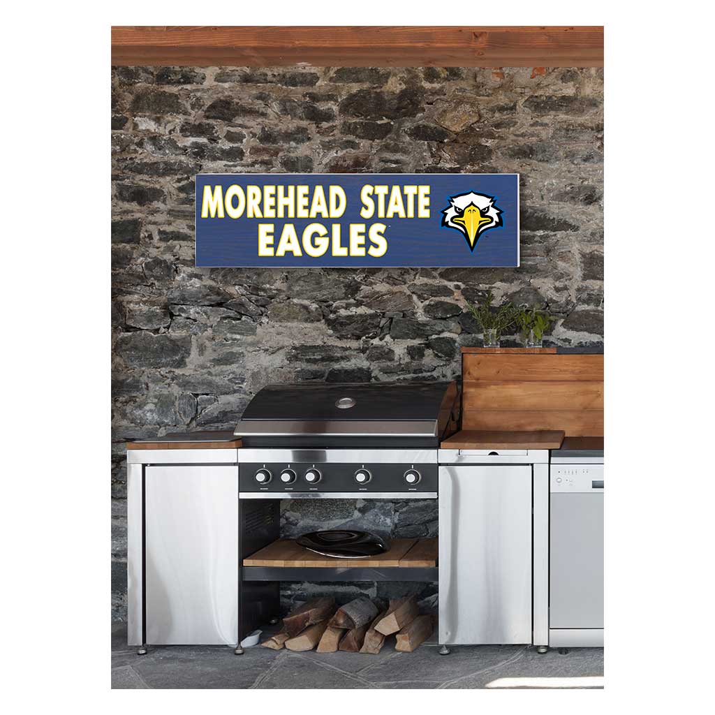 35x10 Indoor Outdoor Sign Colored Logo Morehead State Eagles