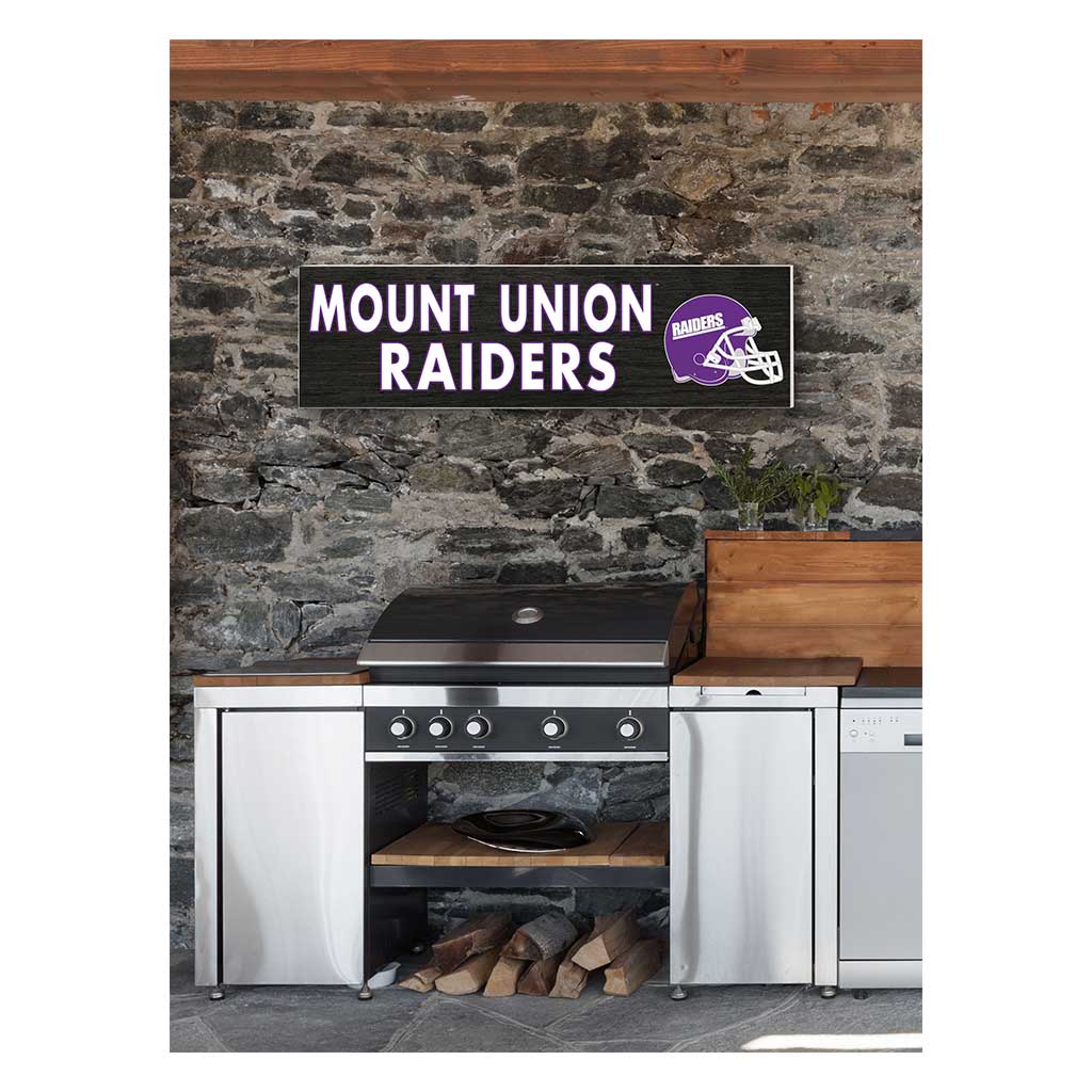 35x10 Indoor Outdoor Sign Colored Logo University of Mount Union Raiders
