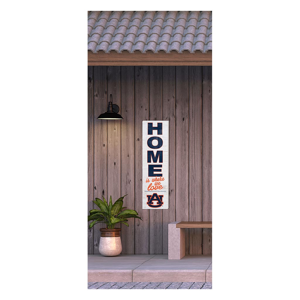 10x35 Indoor Outdoor Sign HOME Life Auburn Tigers