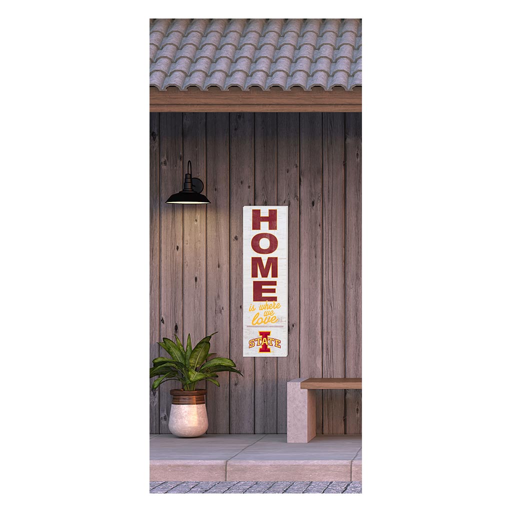 10x35 Indoor Outdoor Sign HOME Life Iowa State Cyclones