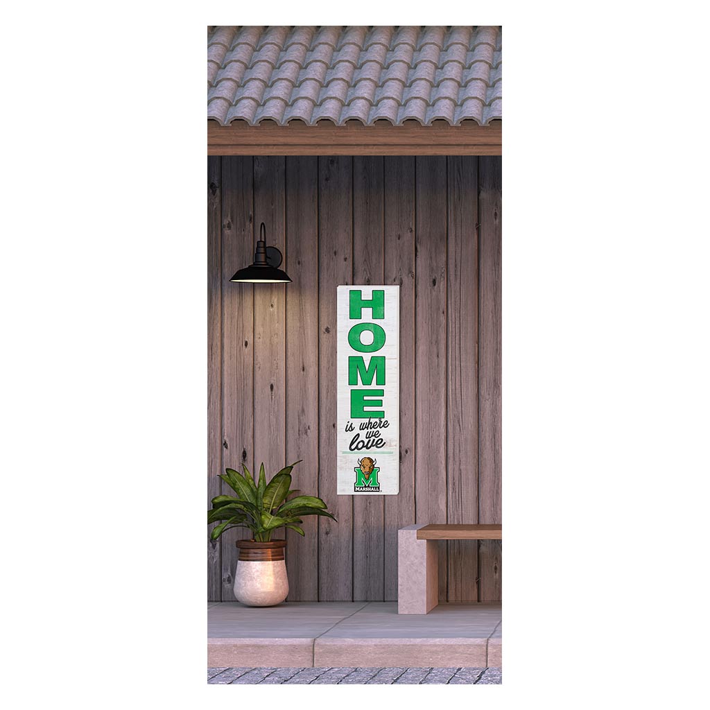 10x35 Indoor Outdoor Sign HOME Life Marshall Thundering Herd