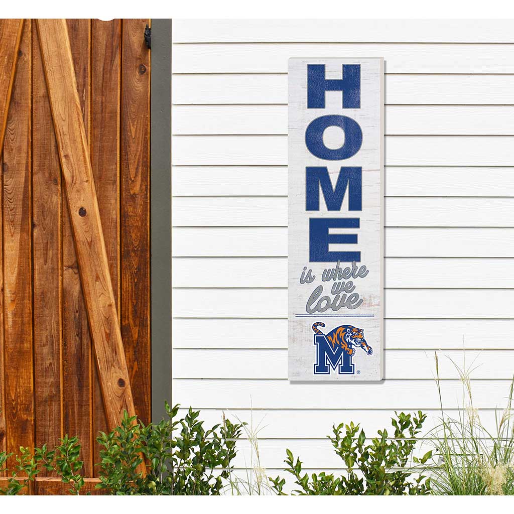 10x35 Indoor Outdoor Sign HOME Life Memphis Tigers