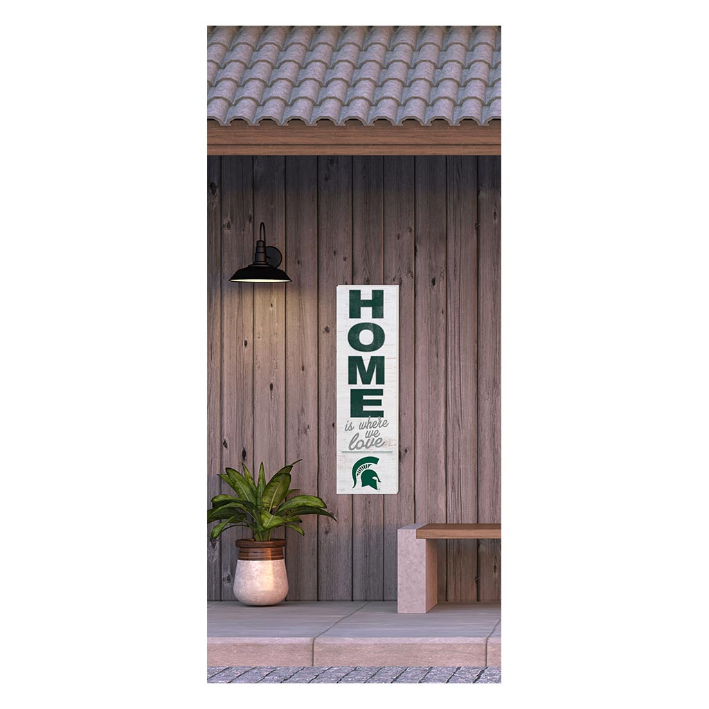 10x35 Indoor Outdoor Sign HOME Life Michigan State Spartans