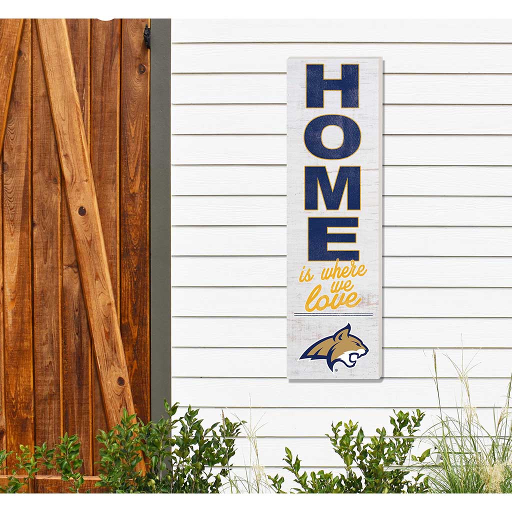 10x35 Indoor Outdoor Sign HOME Life Montana State Fighting Bobcats