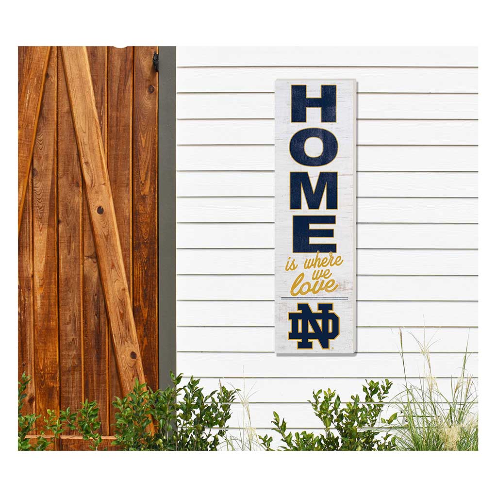 10x35 Indoor Outdoor Sign HOME Life Notre Dame Fighting Irish