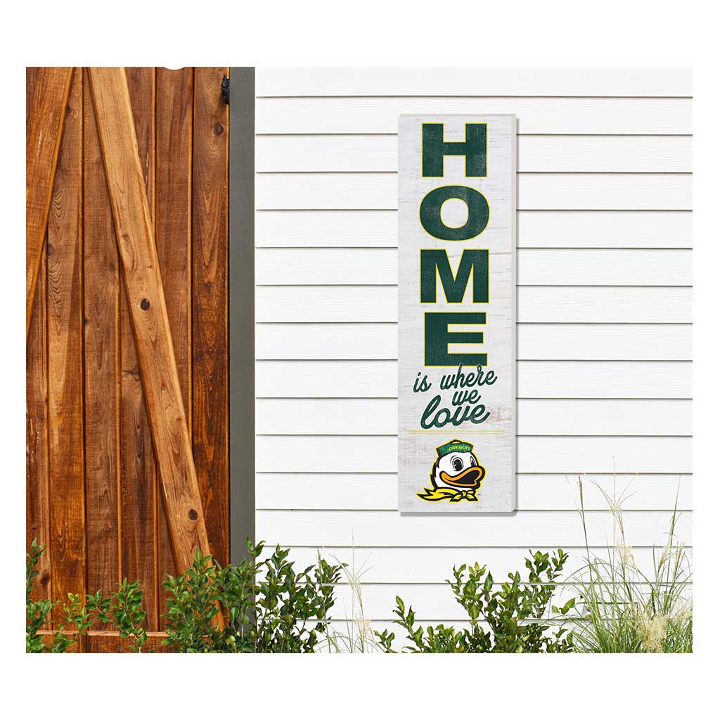 10x35 Indoor Outdoor Sign HOME Life Oregon Ducks