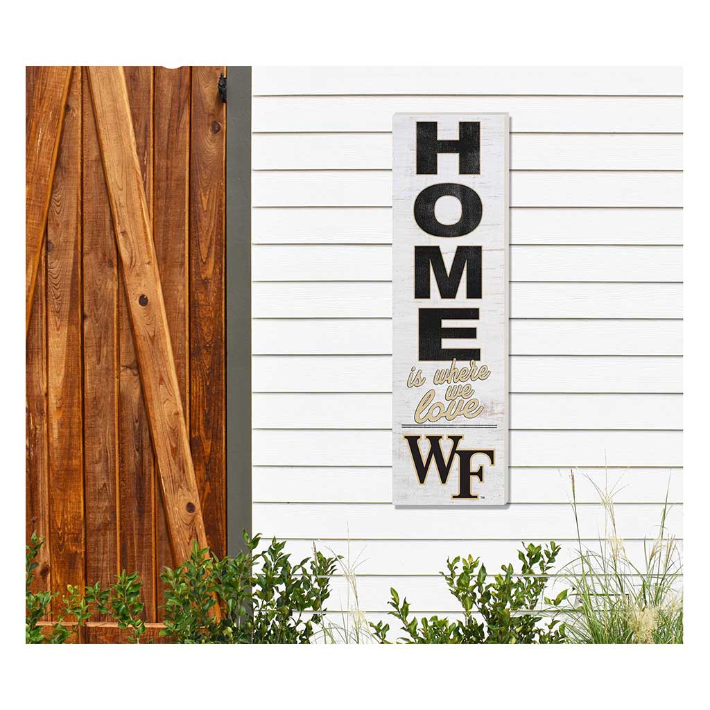 10x35 Indoor Outdoor Sign HOME Life Wake Forest Demon Deacons