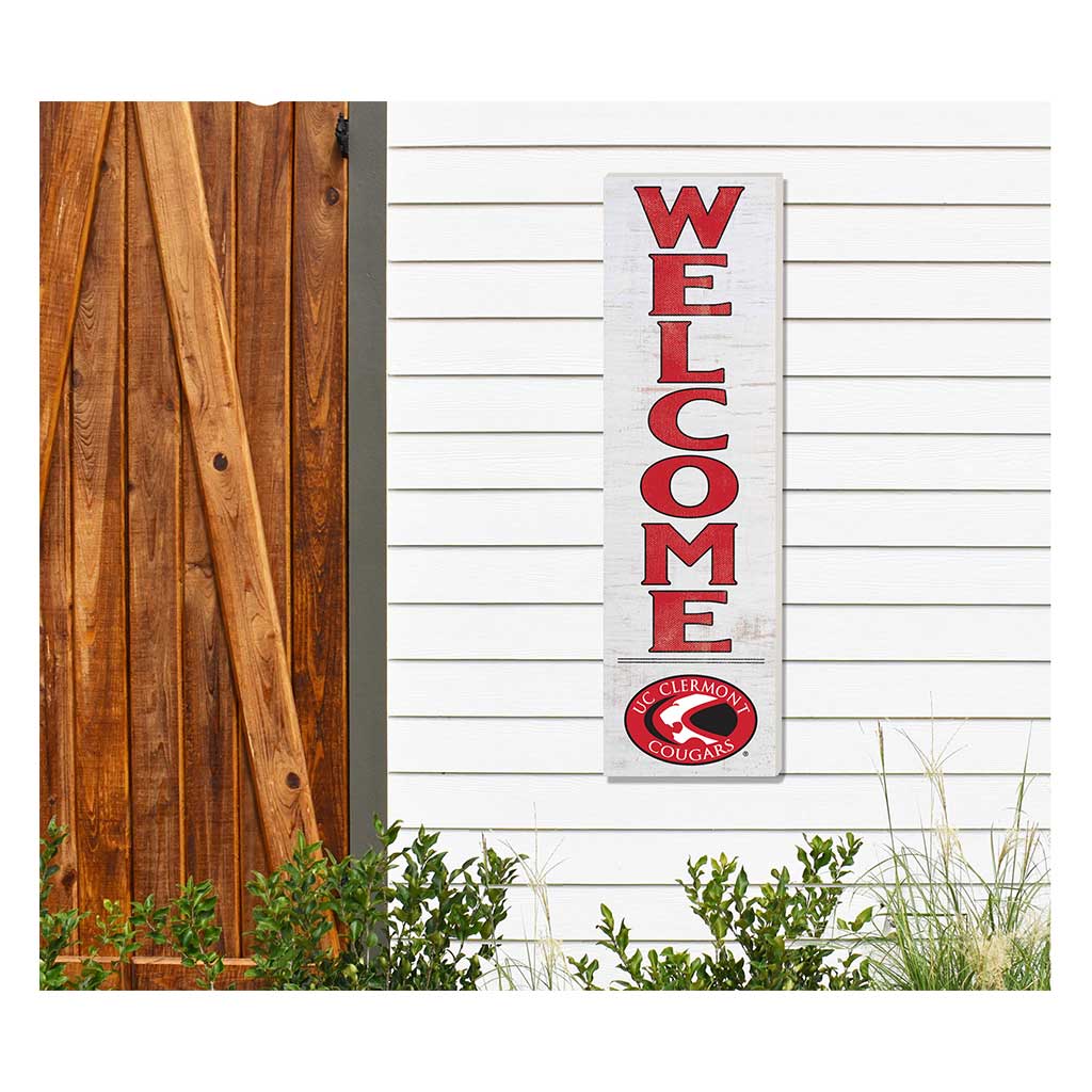 10x35 Indoor Outdoor Sign WELCOME University of Cincinnati Clermont Cougars