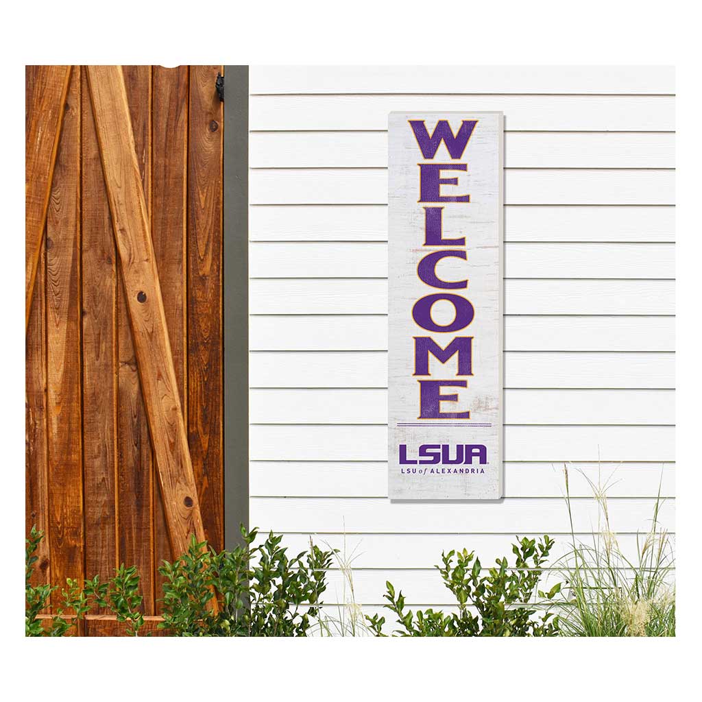 10x35 Indoor Outdoor Sign WELCOME LSU Alexandria Generals