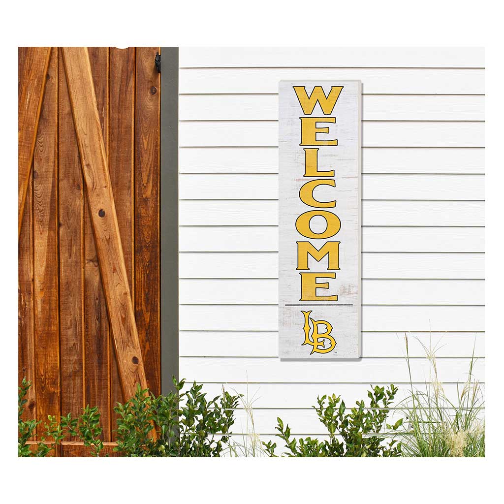 10x35 Indoor Outdoor Sign WELCOME California State Long Beach 49ers