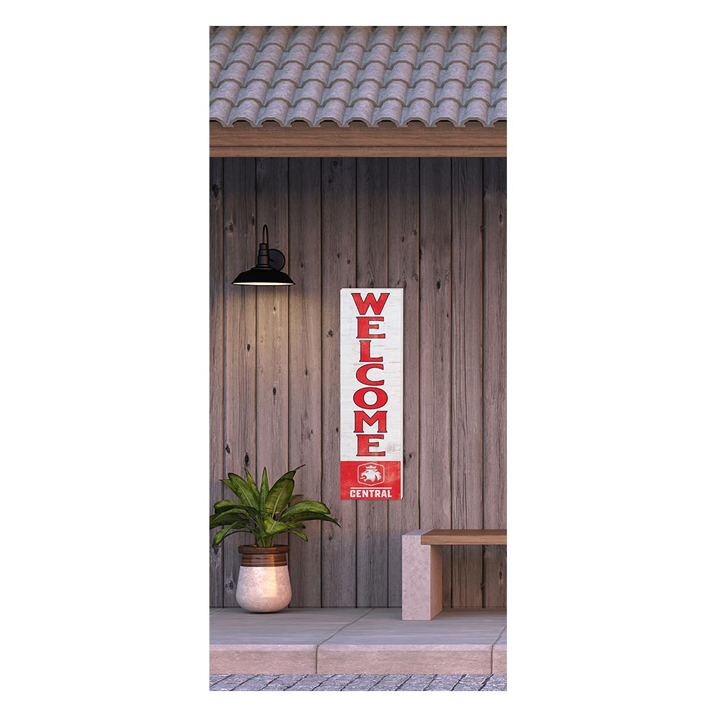 10x35 Indoor Outdoor Sign WELCOME Central College Dutch
