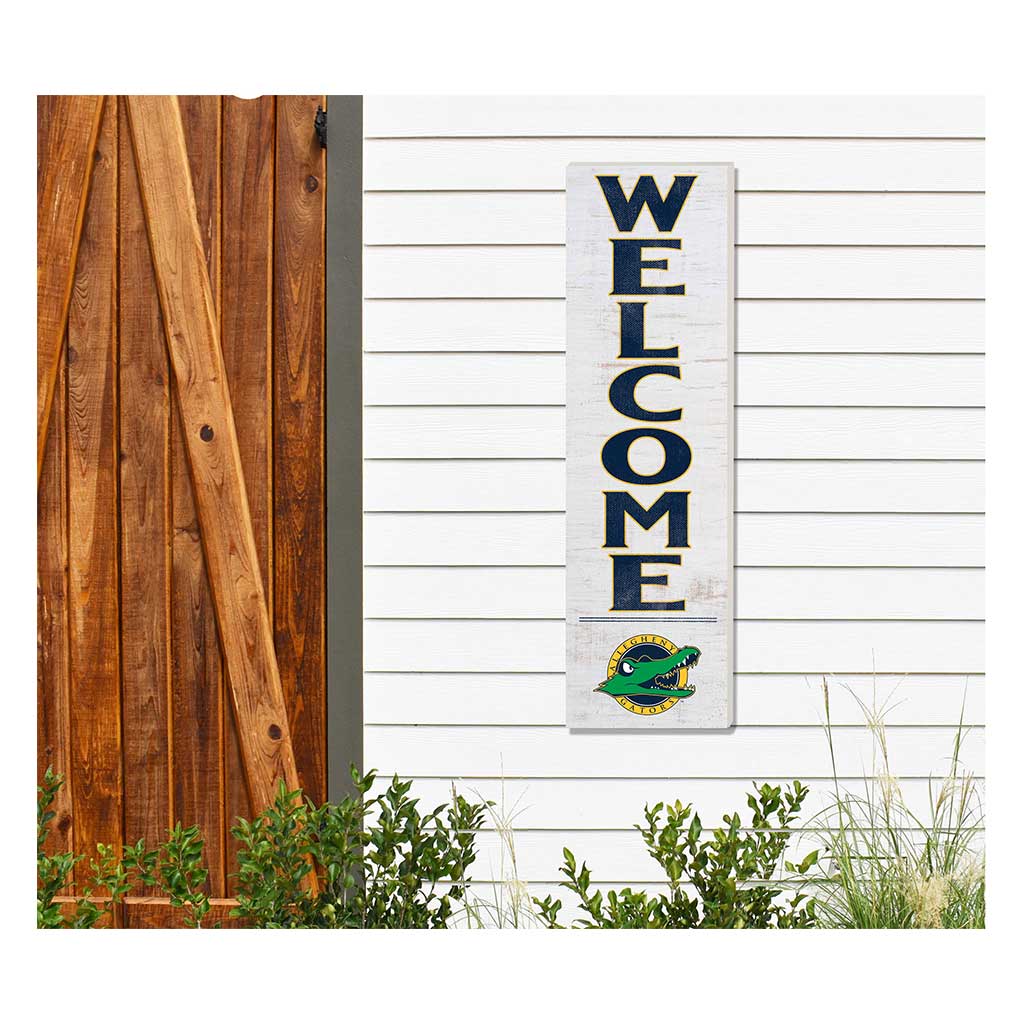 10x35 Indoor Outdoor Sign WELCOME Allegheny College Gators