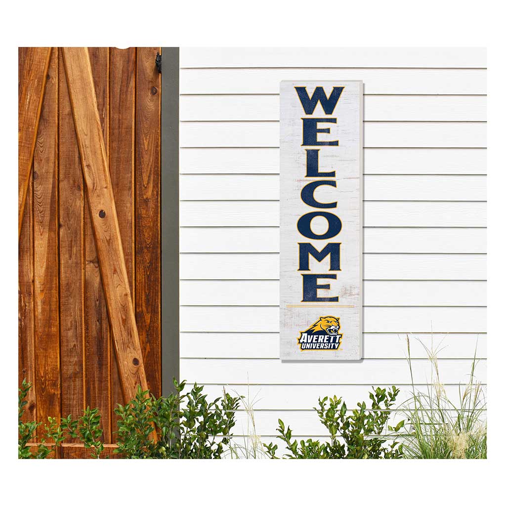 10x35 Indoor Outdoor Sign WELCOME Averett University Cougars