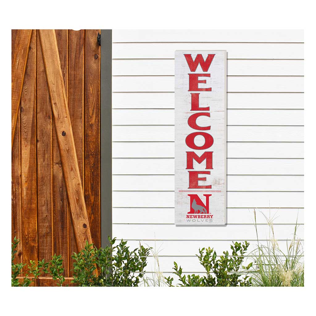 10x35 Indoor Outdoor Sign WELCOME Newberry College Wolves