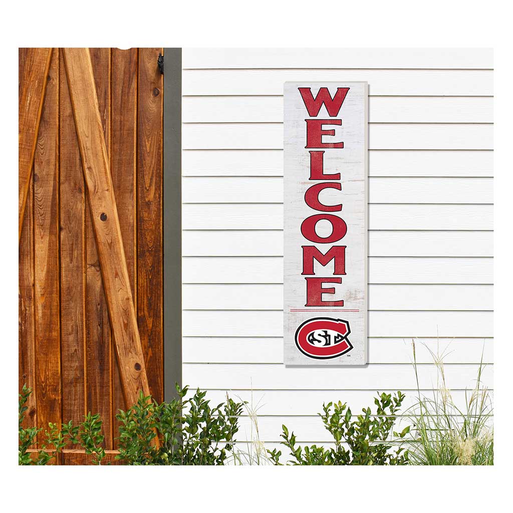 10x35 Indoor Outdoor Sign WELCOME St. Cloud State Huskies