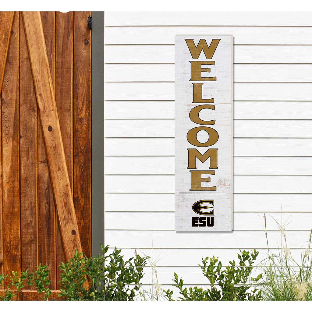 10x35 Indoor Outdoor Sign WELCOME Emporia State Hornets