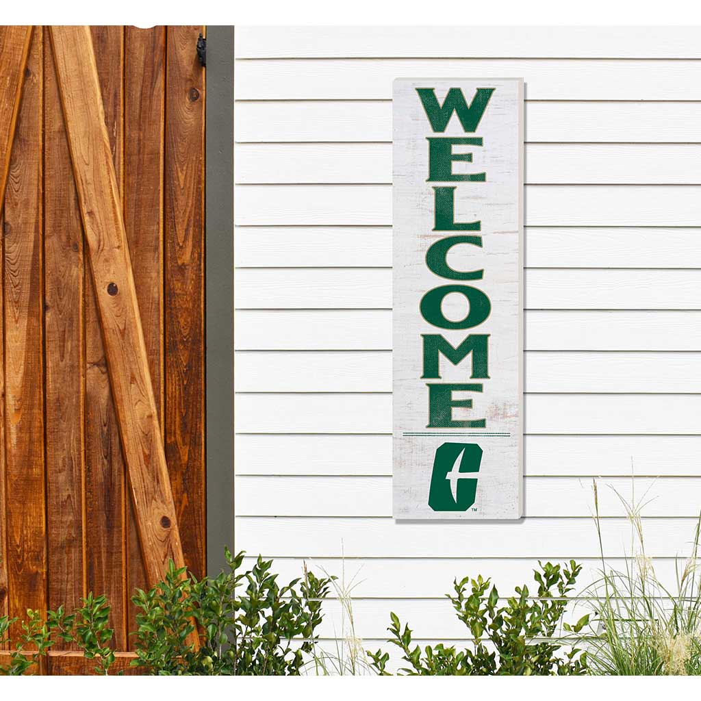 10x35 Indoor Outdoor Sign WELCOME North Carolina (Charlotte) 49ers