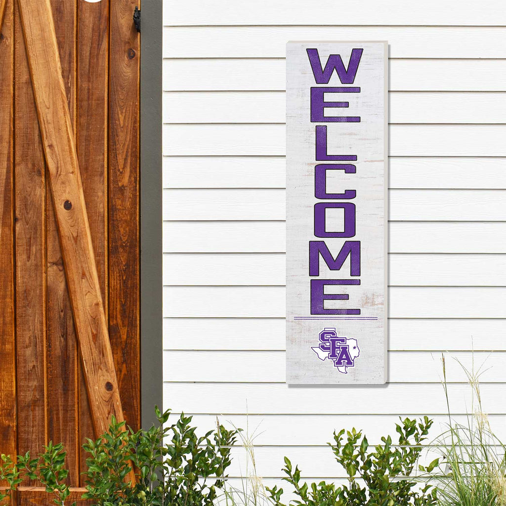 10x35 Indoor Outdoor Sign WELCOME Stephen F Austin Lumberjacks