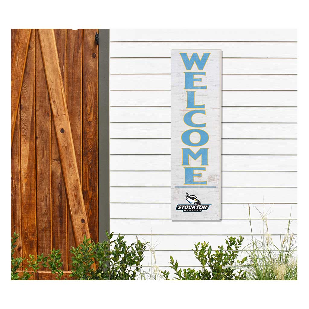 10x35 Indoor Outdoor Sign WELCOME Stockton University Ospreys