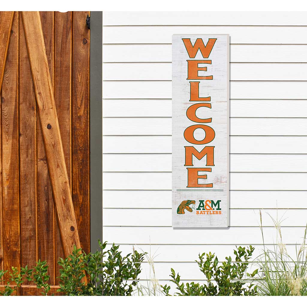 10x35 Indoor Outdoor Sign WELCOME Florida A&M Rattlers