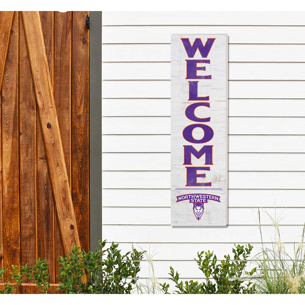 10x35 Indoor Outdoor Sign WELCOME Northwestern State Demons