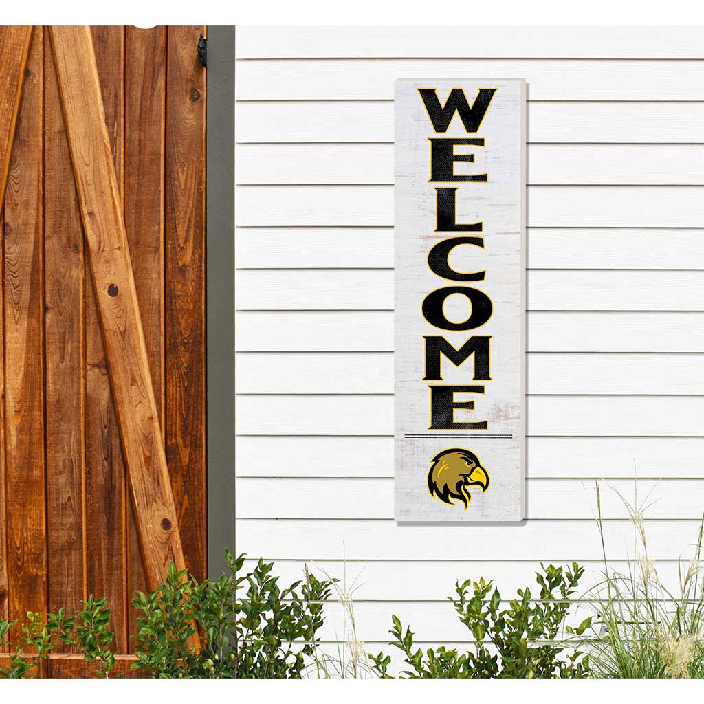 10x35 Indoor Outdoor Sign WELCOME California State - Los Angeles GOLDEN EAGLES